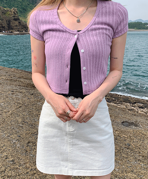 헬리브반팔 cardigan (3color)