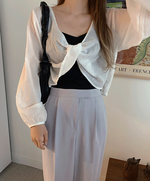 클로에꼬임 blouse (3color)
